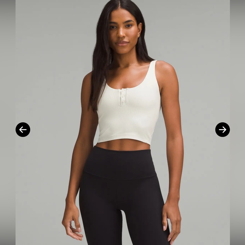Lululemon Align Ribbed Henley Tank Top